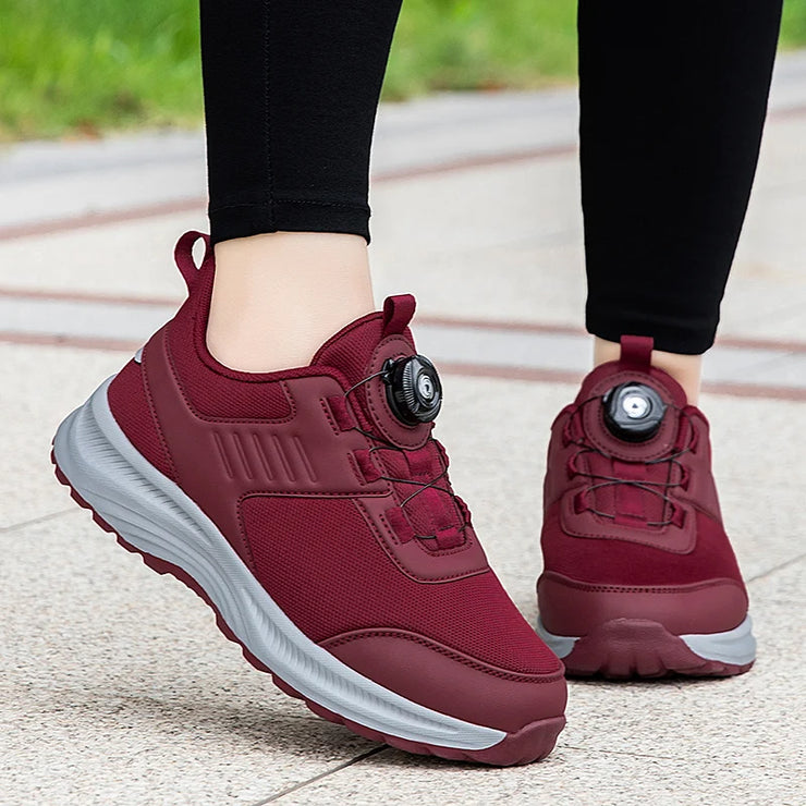 Women Running Shoes Winter Mesh Men Walking Sneaker Sport Flats Comfortable Breathable Black Size 35-45 Loafers For Parents