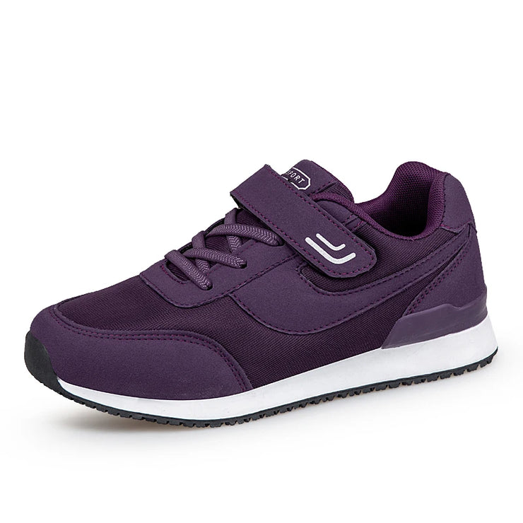 Women Running Shoes Winter Men Lace-up Walking Sneaker Sport Flats Comfortable Breathable Black Size 35-45 Loafers For Parents