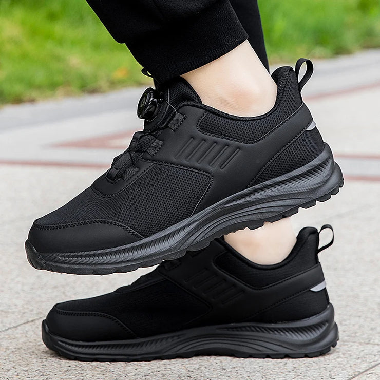 Women Running Shoes Winter Mesh Men Walking Sneaker Sport Flats Comfortable Breathable Black Size 35-45 Loafers For Parents