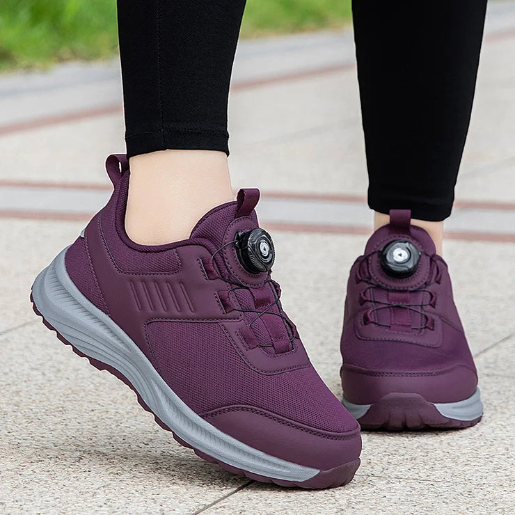 Women Running Shoes Winter Mesh Men Walking Sneaker Sport Flats Comfortable Breathable Black Size 35-45 Loafers For Parents