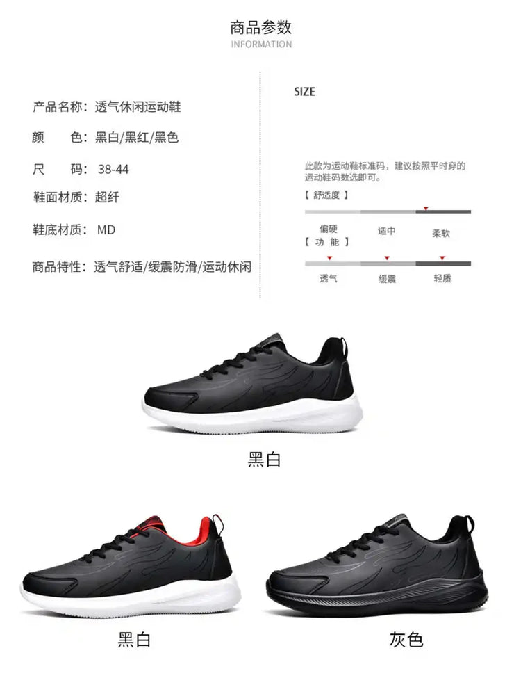 Size 43 Summer Sneakers Men Sneakers Casual Black Shoes For Man Tennis Sport Idea From Famous Brands Tenya Funny Trainers