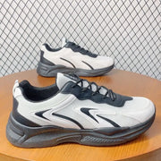 Spring Autumn New Brand Designer White Casual Shoes Men Breathable Running Shoes Men Comfortable All-match Flat Men Sneakers